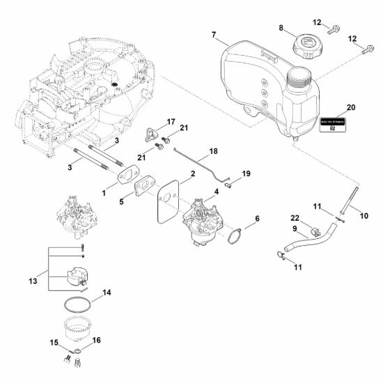 Picture of G - Sistema di alimentazione carburante EVC 300.0 E (EVC300-0002)